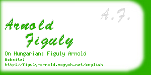 arnold figuly business card